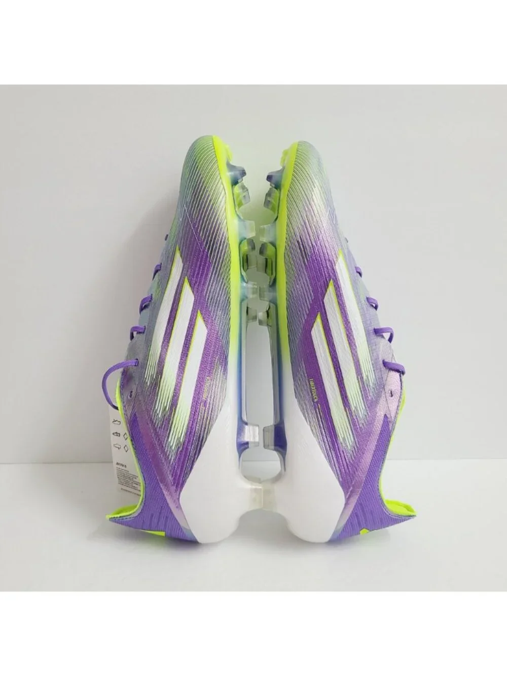 NEW Adidas F50 Elite SG Soccer Cleats INSOLES JH7615 Size 12 Purple